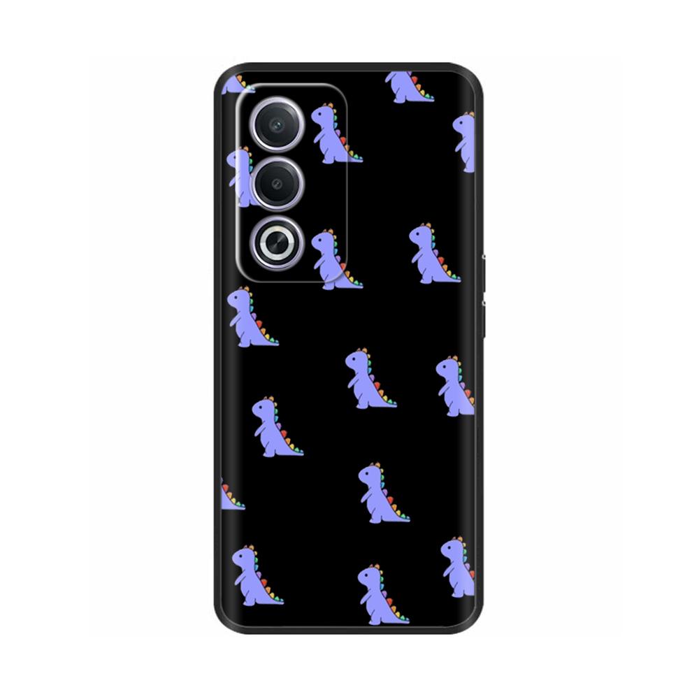 Phone Case for OPPO K12X 5G 6.67" CPH2667 Protection Luxury  Soft Black Silicone Shockproof Shell Painted Back Cover Funda Coque