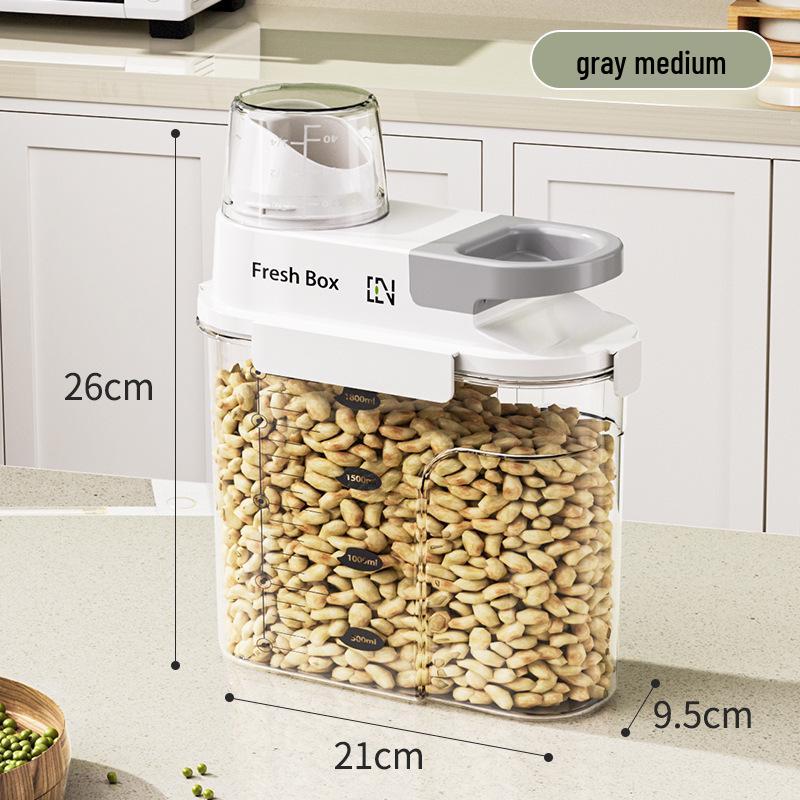 20 Jin Sealed Rice Storage Bucket: Insect & Moisture-Proof, Food-Grade, High-End Home Use Container