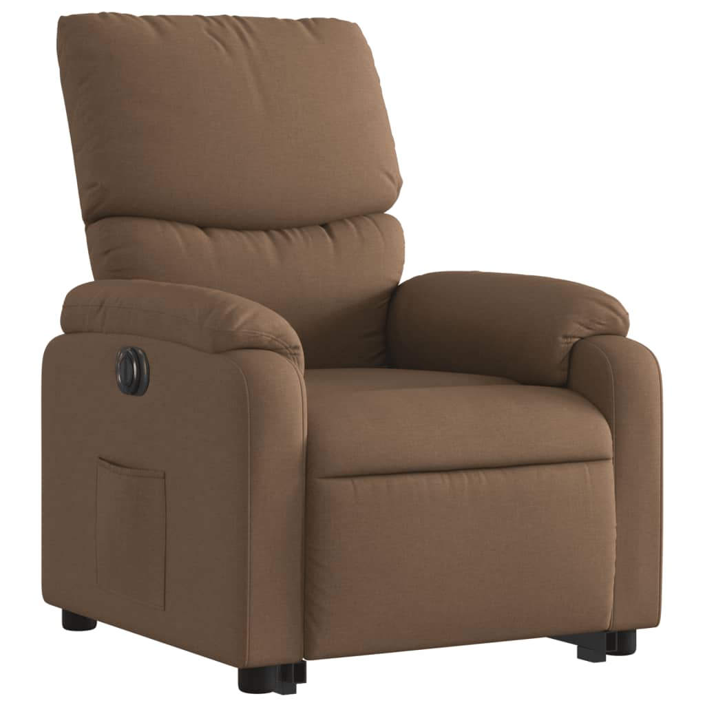 Vidaxl Lift-Up Massage Chair, Electric, Reclining, Brown