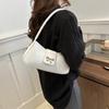 Monochromatic feminine crossbody bag versatile fashionable a shoulder bag feminine texture commuting bag new trend