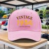 Vintage  Limited Edition Adjustable Duckbill Baseball Cap Retro Outdoor Sports Cycling Music Festival HipHop Christmas Gift