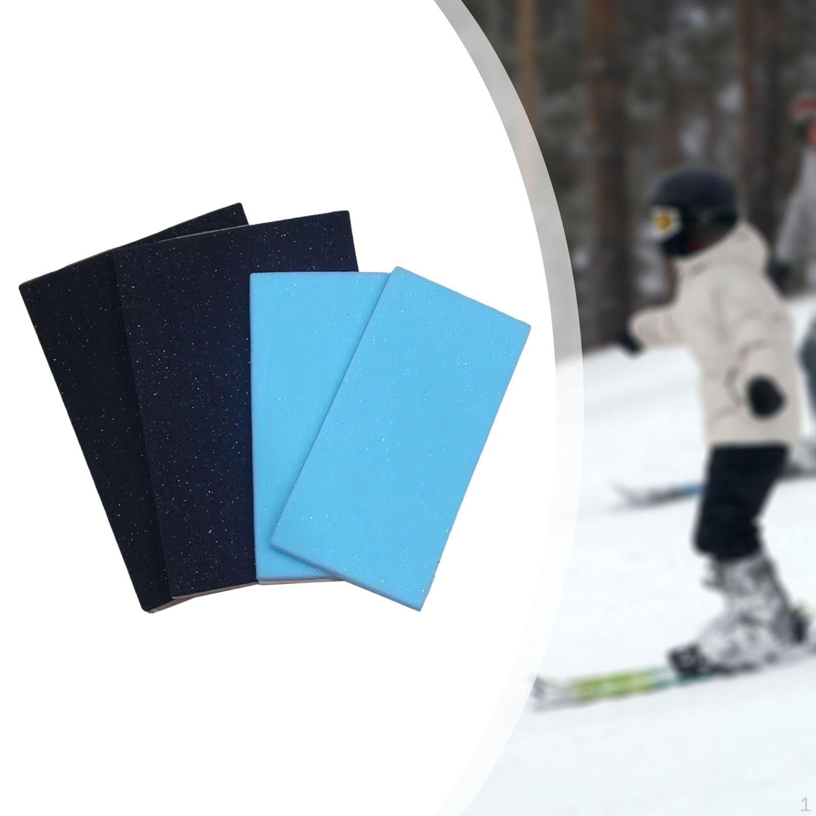 

4-Piece Snowboard Shin Guard Padding Ski Protective Pads Self- Foam for Comfort And Impact 4pcs