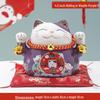Creative Japanese Fortune Cat Ceramic Piggy Bank - Lucky Gift for Store Openings