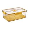 Bread Box Bread Boxes For Kitchen Counter Airtight, Time Recording Bread Storage Container With Lid, Bread For Homemade Bread, ,Donut
