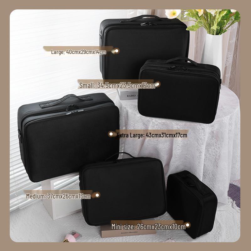 Women's Large Capacity Portable Makeup and Tattoo Tool Storage Bag