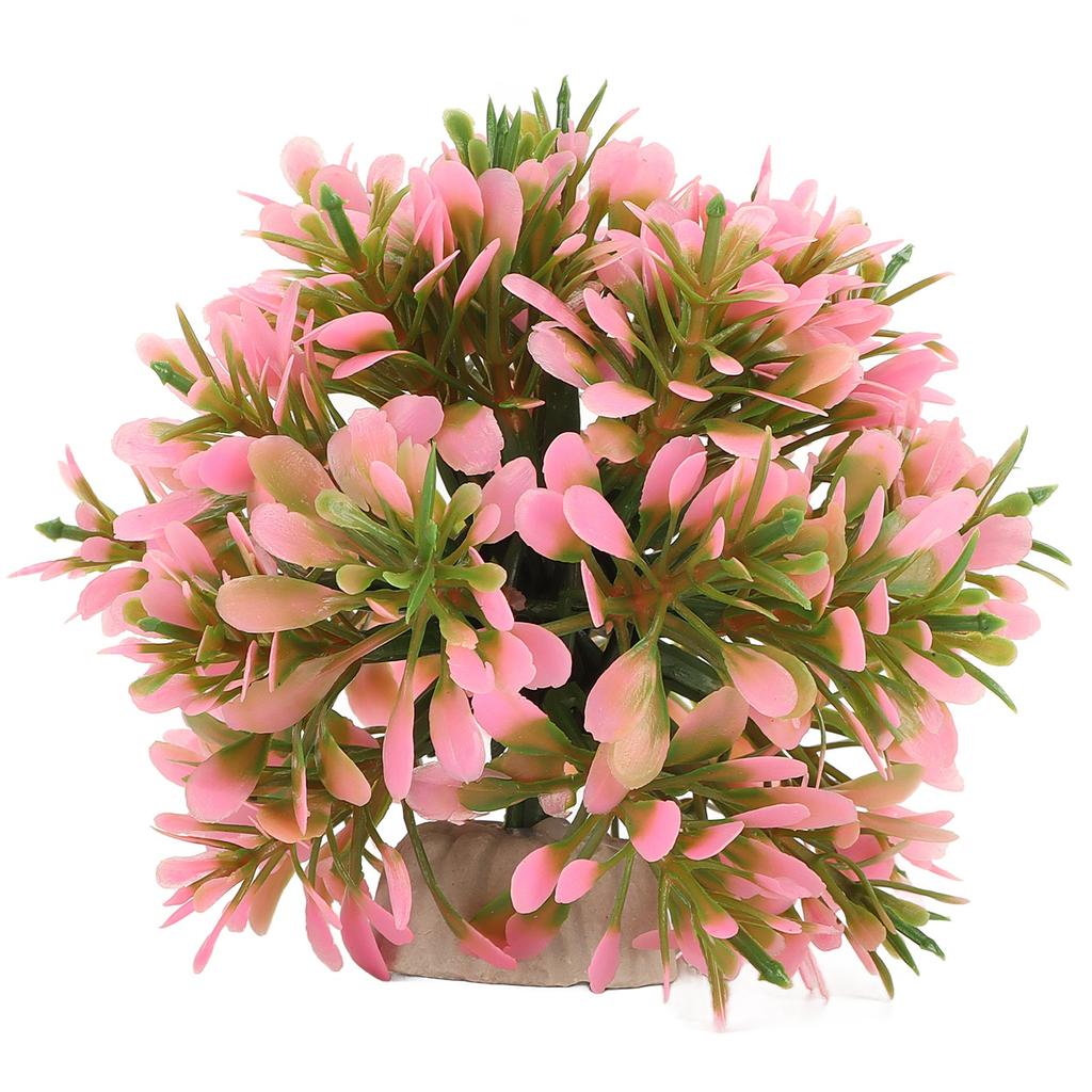 Artificial Aquarium Grass Ball Colorfast Fish Tank Plastic Grass Ball for Aquarium Fish Tank