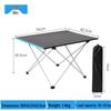 dikecloud Outdoor Aluminum Folding Table