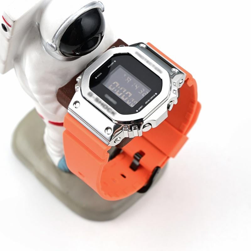 16mm Klokkereim For Casio G-Shock GM-5600/GA2100/GM2100 Hurtigutløsning TPU Sport Dykking gshock Klokkebånd Armbånd