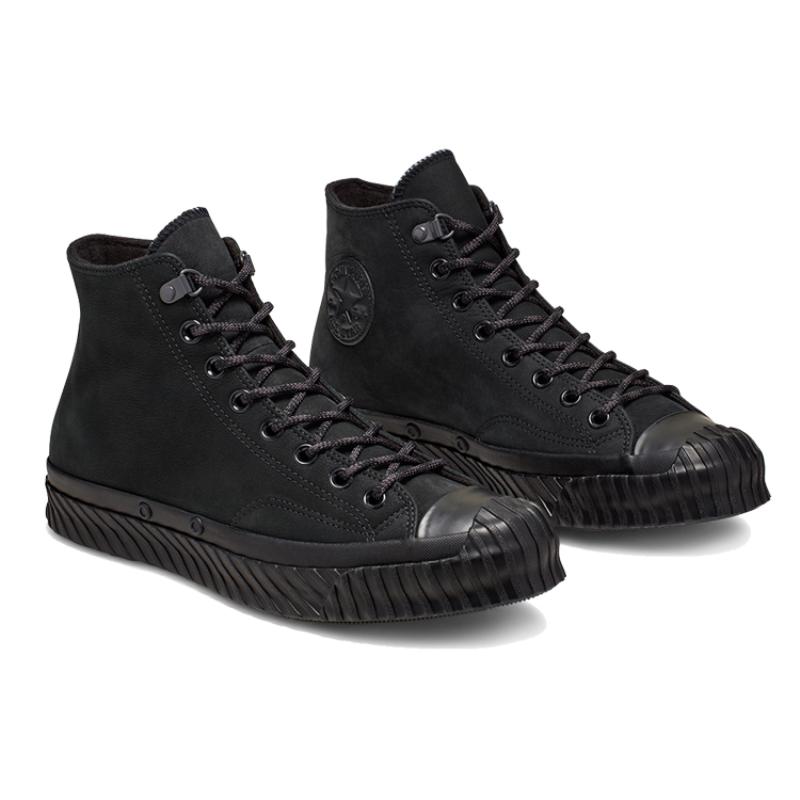 Converse Chuck 70 1970s HI Fleece Comfortable and Versatile High Top Canvas Unisex Black Warrior
