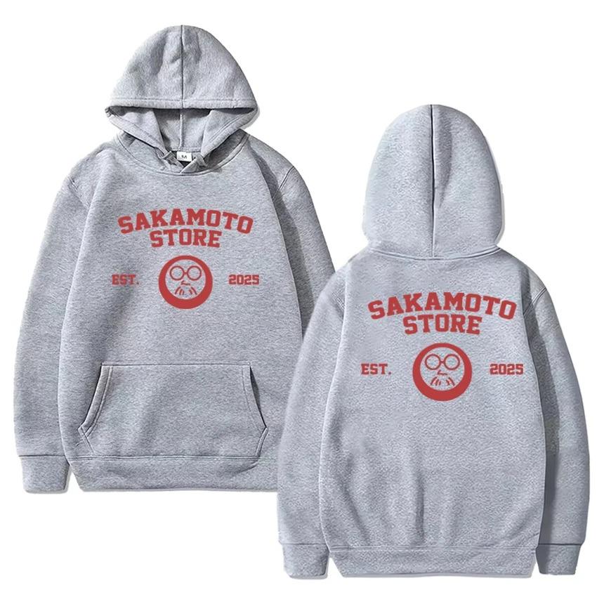 Anime Sakamoto Days Taro Sakamoto Vintage 90er Hoodie Harajuku Hip-Hop Streetwear Sweatshirt Herbst Winter Pullover Trainingsanzug Damen Herren Kleidung