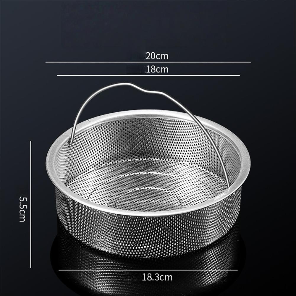 

Stainless Steel Steamer Basket with Handles for Healthy Cooking For Steaming Vegetables and Even Heat Distribution