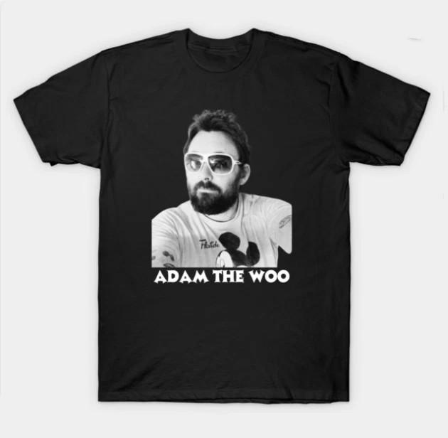 Adam the woo shirt,vintage graphic tshirt, retro style-back tshirt XL