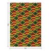 African Pattern, Kente Throw Blanket Fashion Sofas Single Warm for Winter Polar Blankets