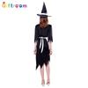 Easter Costume White and Black Dress Witch Cosplay Witch Suit Stage Costume