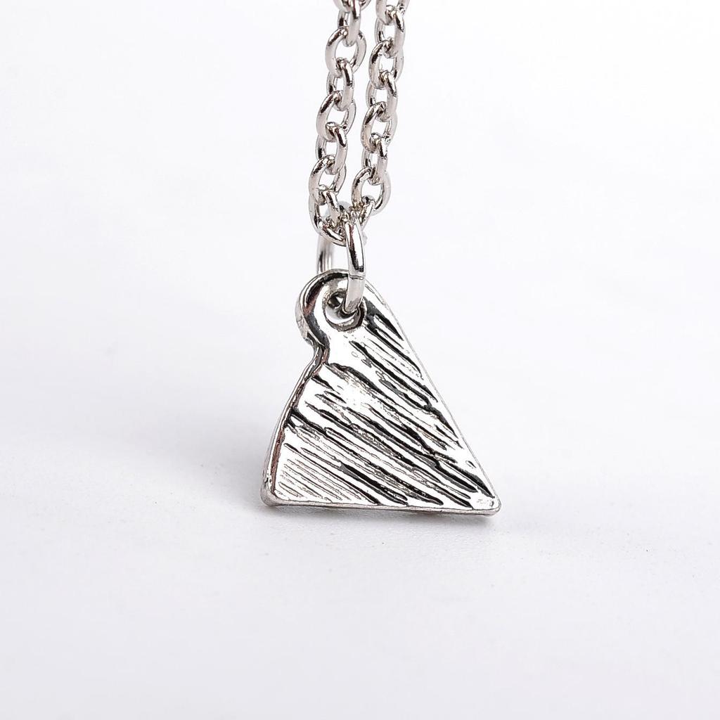 European & American Six-Petal Friendship Necklace - Pizza Pendant for Best Friends