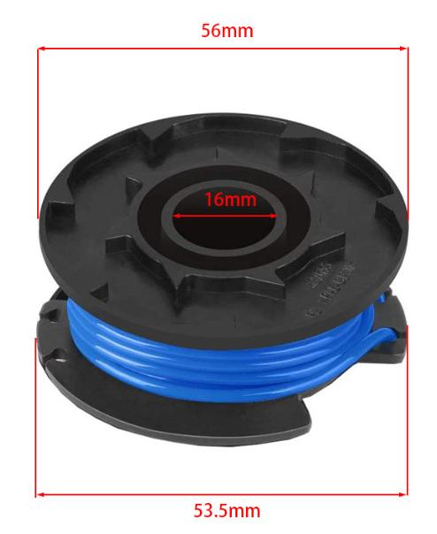 

For Ryobi One+ Trimmer Spool Cap AC14RL3A Single Line Trimming Head Durability Trimmer Line String Trimmer Spool/Cap Models