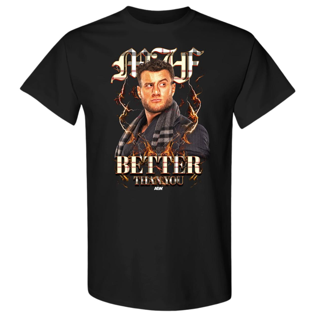 MJF - Simply Better Than You AEW Official T-Shirt S разноцветный