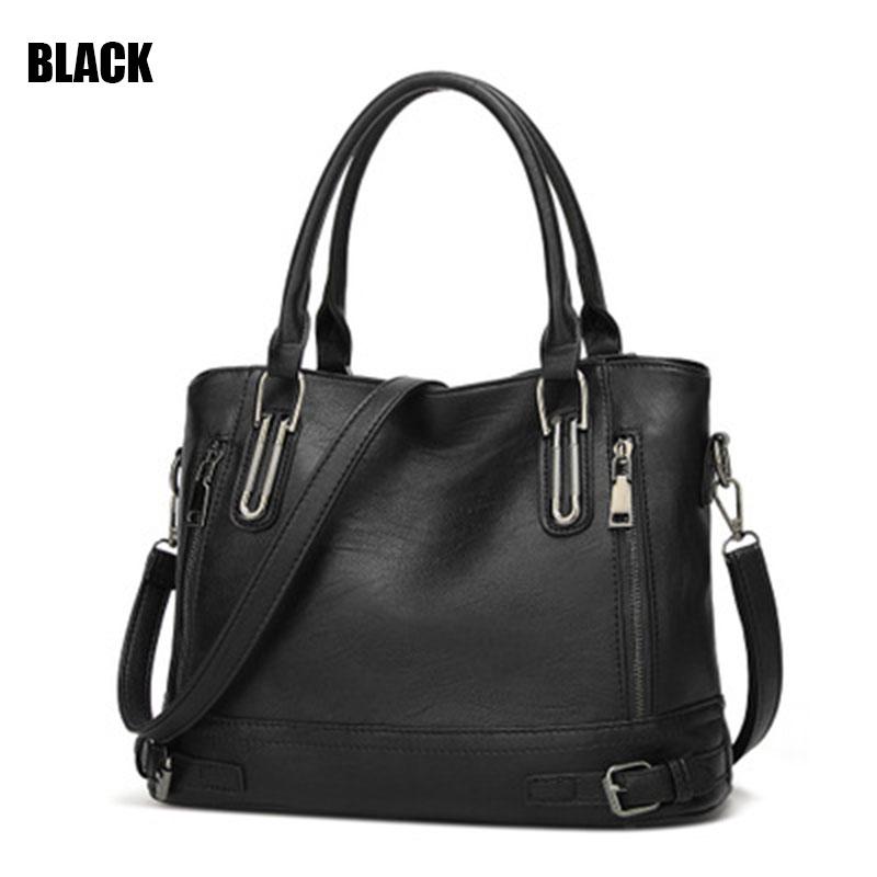 Кожаные Сумки Роскошные Женские Сумки Мессенджеры Bolsa Feminina Женские Сумки Через Плечо Сумки для CLE None чёрный 2440₽