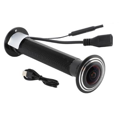 Caméra Judas 1080P HD Objectif 180 degrés Conversation bidirectionnelle Détection de mouvement 5G WiFi Caméra de visionneuse de porte pour