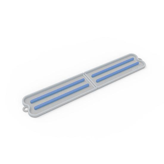 Pot Lid Holder Non-slip Heat-Resistant Multi-functional Foldable Kitchen Counter Pot Lid Cutting Board синий