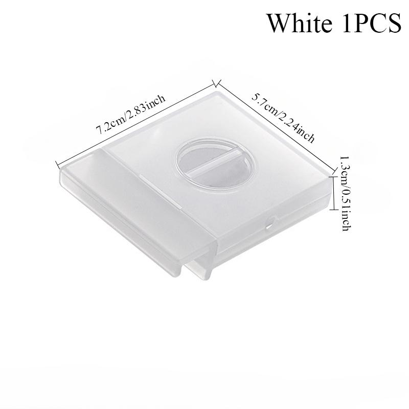 

Портативный прозрачный органайзер для кабелей - Выдвижной органайзер для шнуров с портами USB-C/HDTV, Легкий пластиковый органайзер для проводов для зарядных устройств, телефонов белый