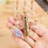 10Pcs Glass Bottles Miniature Bottle Mini Cork Glass Vials Diy Mini Wishing Drifting Bottle Wedding Party Decor Glass Jars