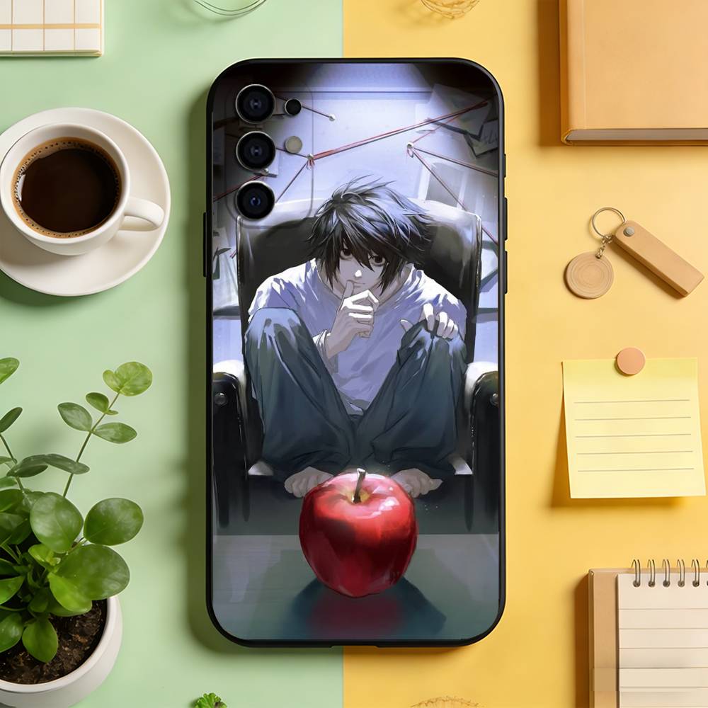 

Death Note L Lawliet Phone Case Black Silicone Soft For Samsung S25,S24,S21,S22,S23,S30,Ultra,S20,Plus,Fe,Lite Samsung S225G