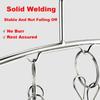 6-20Pegs Stainless Steel Clothes Drying Hanger Windproof Clothing Rack Clips Sock Laundry Airer Hanger Underwear Socks Holder