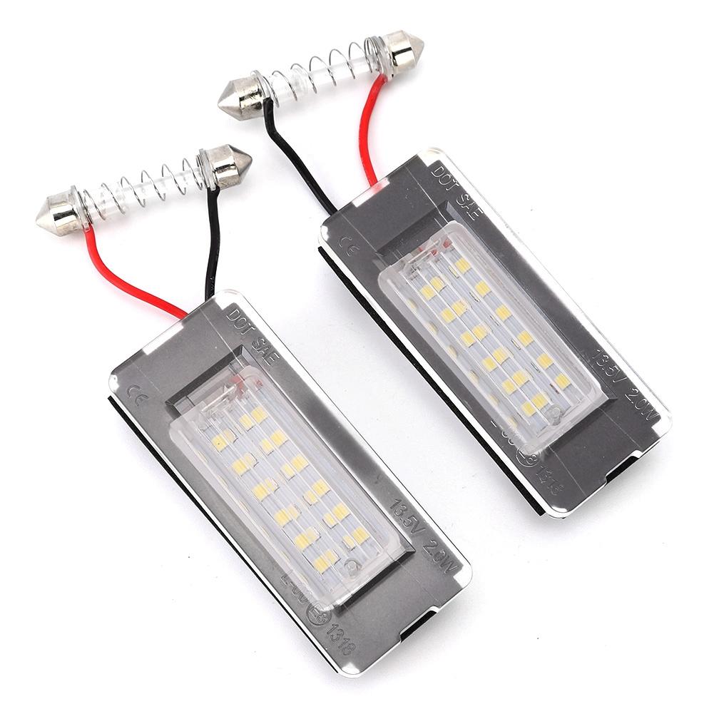 

1 пара 12 В 18 SMD светодиодов Подсветка номерного знака Подходит для MINI Cooper R56 R57 R58 R59