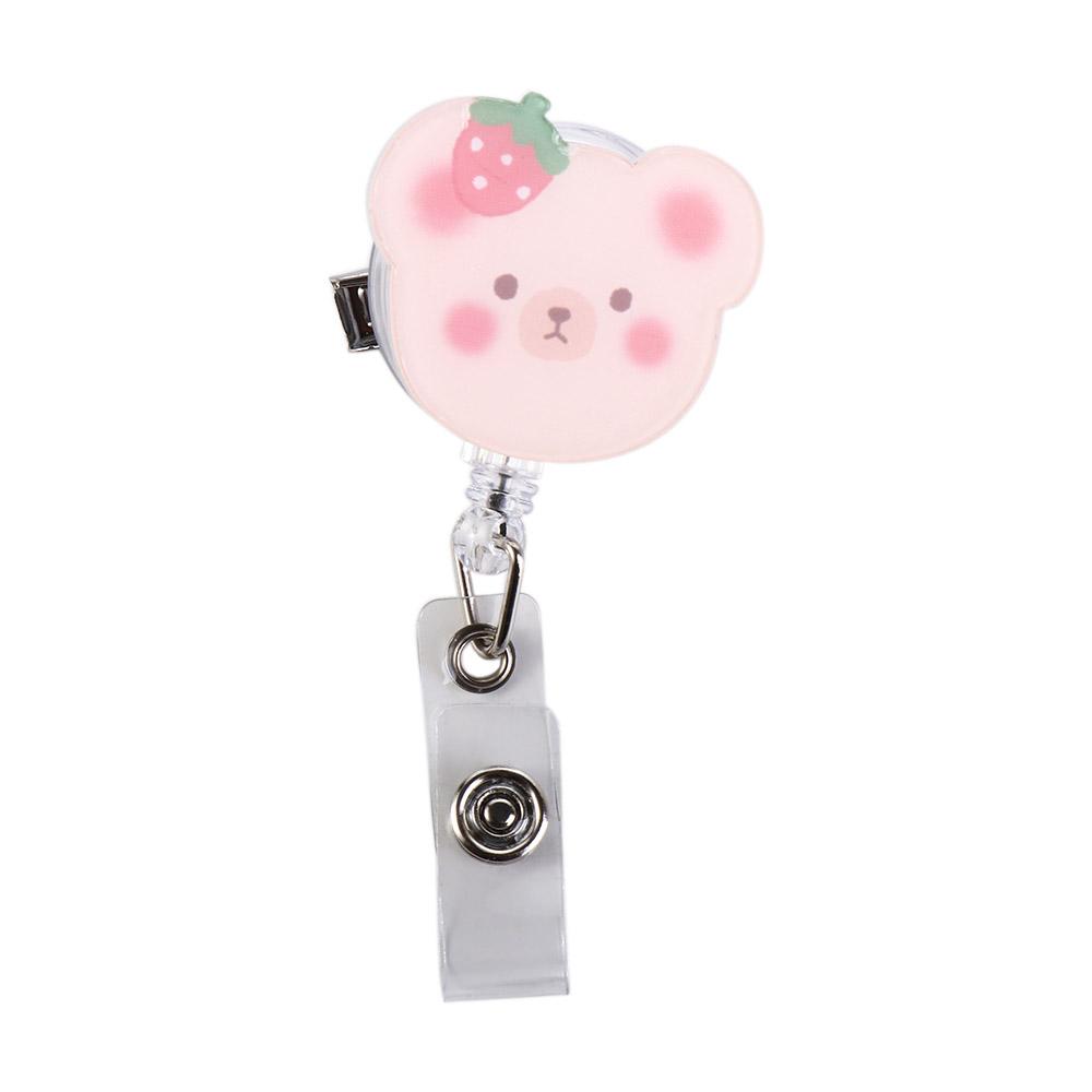 

Rotating Name Tag School Supplies Stationery Office Supplies Name Card Holder Badge Holder Retractable Badge Reel ID Card Clips