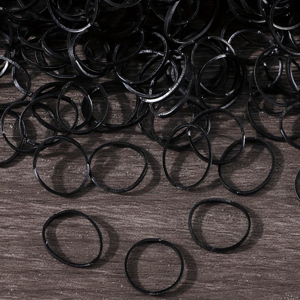 Children's Rubber Hair Ties Durable, Non-Damaging Elastic Bands for Kids, Boxed 1000 Pieces