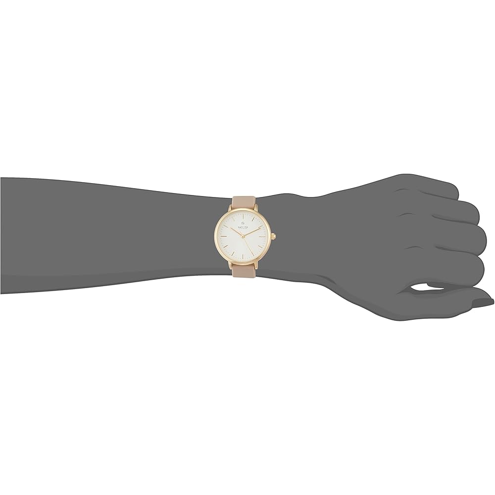 Fieldwork Analog Watch NF Soira Nickel-Free Silicone Strap YM031-2 Women's Gray
