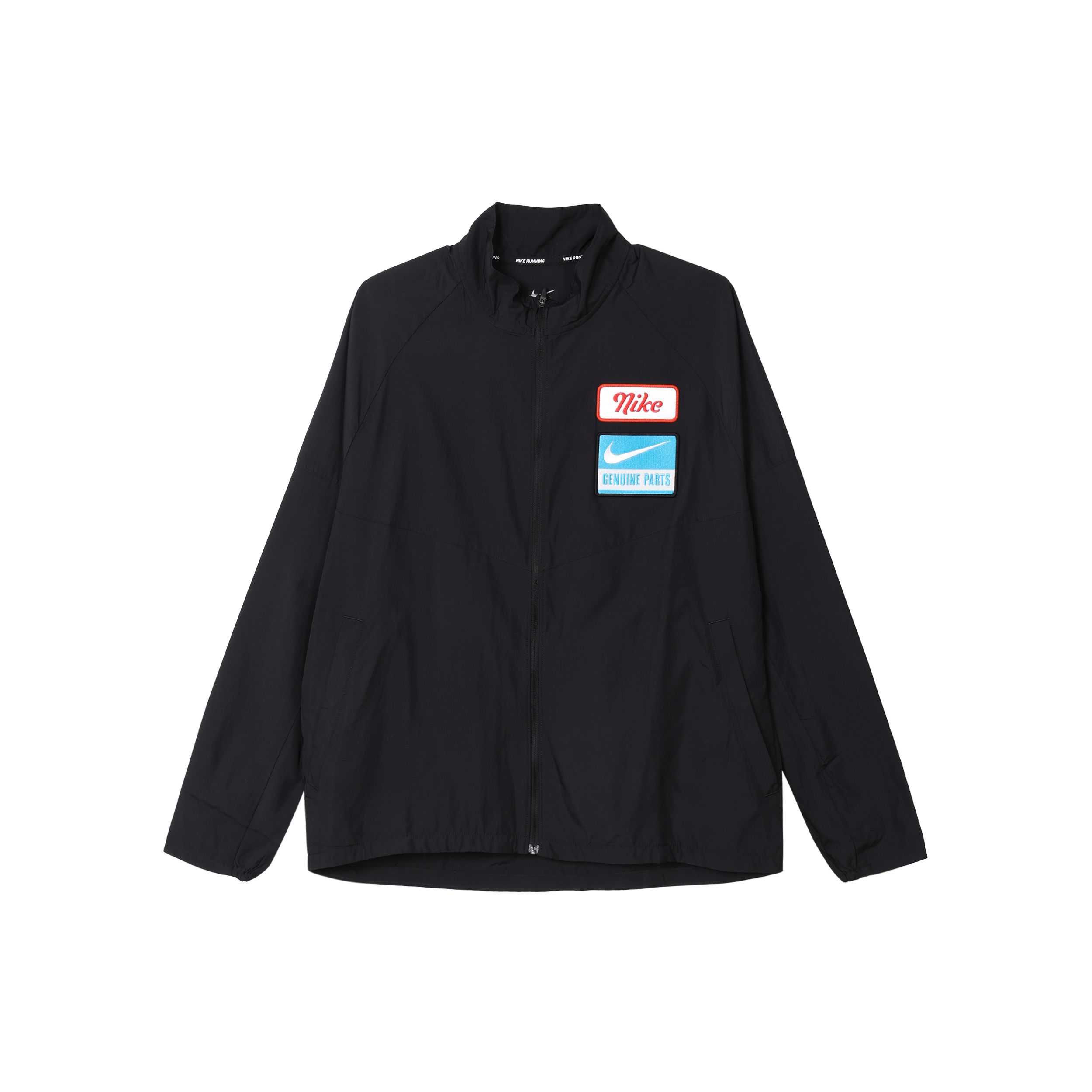 

Мужская ветровка с нашивкой-логотипом Nike Dri-FIT, верхняя одежда, черная DV9820-010 M