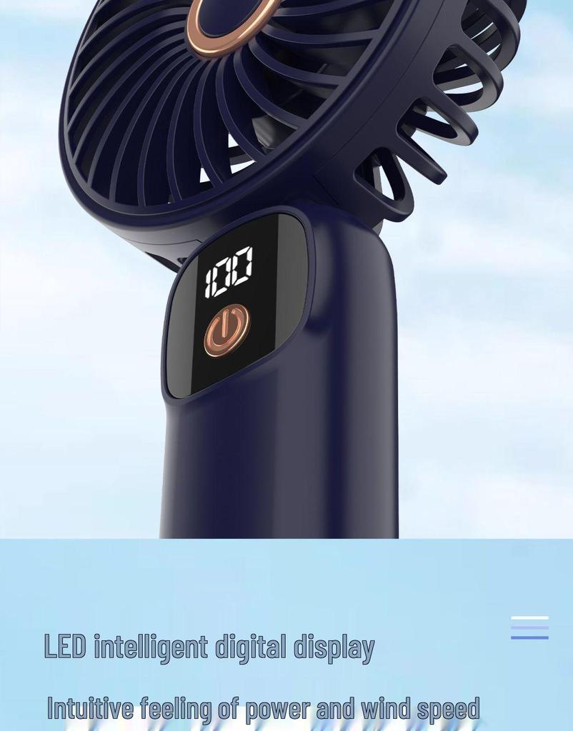 Portable Mini Handheld USB Fan - Rechargeable Student & Desktop Electric Fan Gift