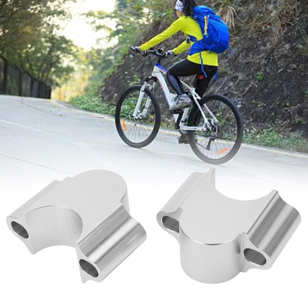 28mm Motorcycle Handlebar Riser Clamp   30mm Height Mount Clamp Replacement For WR250F 2015‑2017