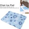 Dioche Summer Cooling Cushion, Waterproof Cold Compress Soft Ice Chair Pad Gel Seat Cooler Pad for Office, Home, Car, Travel