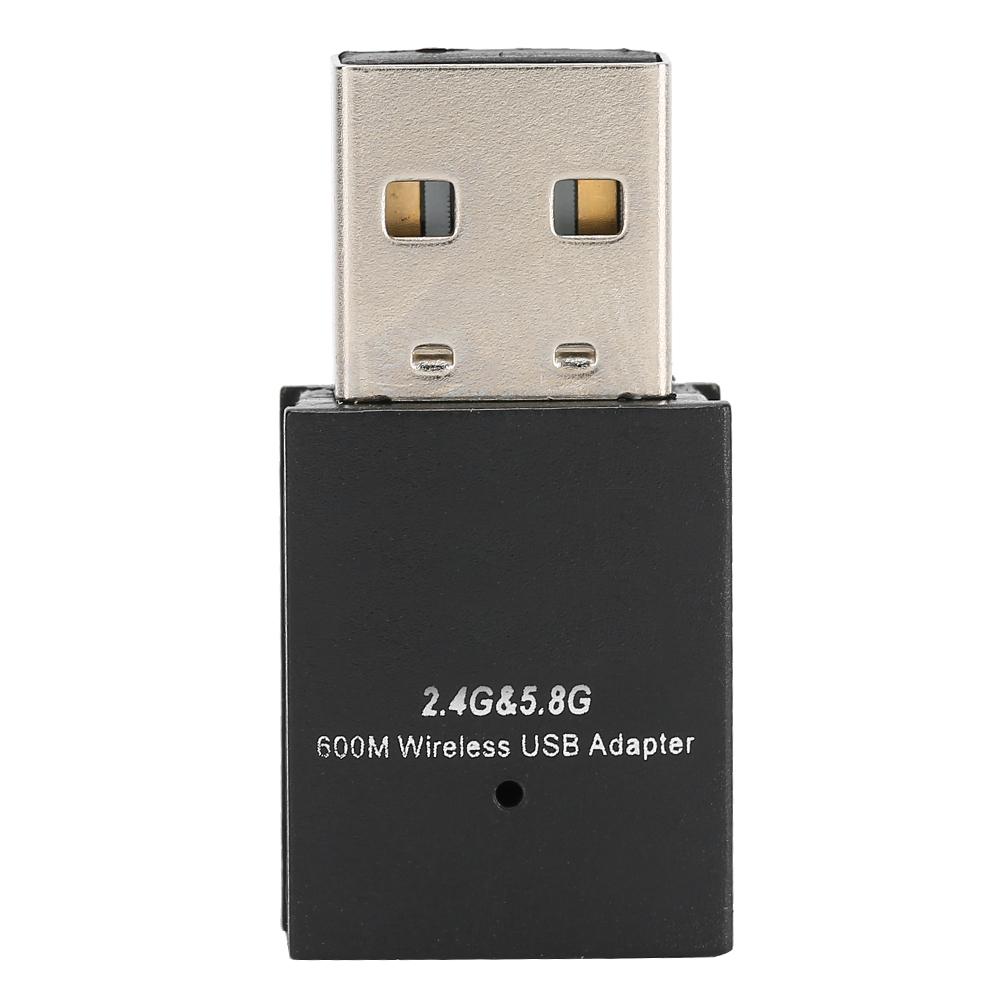 

W58 600M Dual Band Wireless Network Card USB Wireless WIFI Receiver Computer Accessory