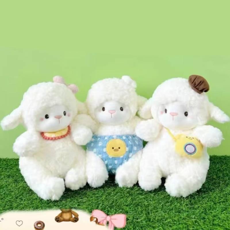 Adorable Betty Sheep Plush Toy Soft And Cuddly Doll For Girls Birthday Gift Or Holiday Present