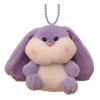 Fashionable Rabbit Shaped Keyring Long Eared Plush Bunnys Bag Pendant Keychain Handbag Accessory for Animal Lovers