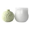Christmas Crystal Ball Shape Silicone Candle Molds For Resin Casting Making Candle Soap Home Decoration Holiday Present