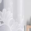 Kasjana - Ready-made Jacquard Curtain with Bottom Trim - 320X160 - White
