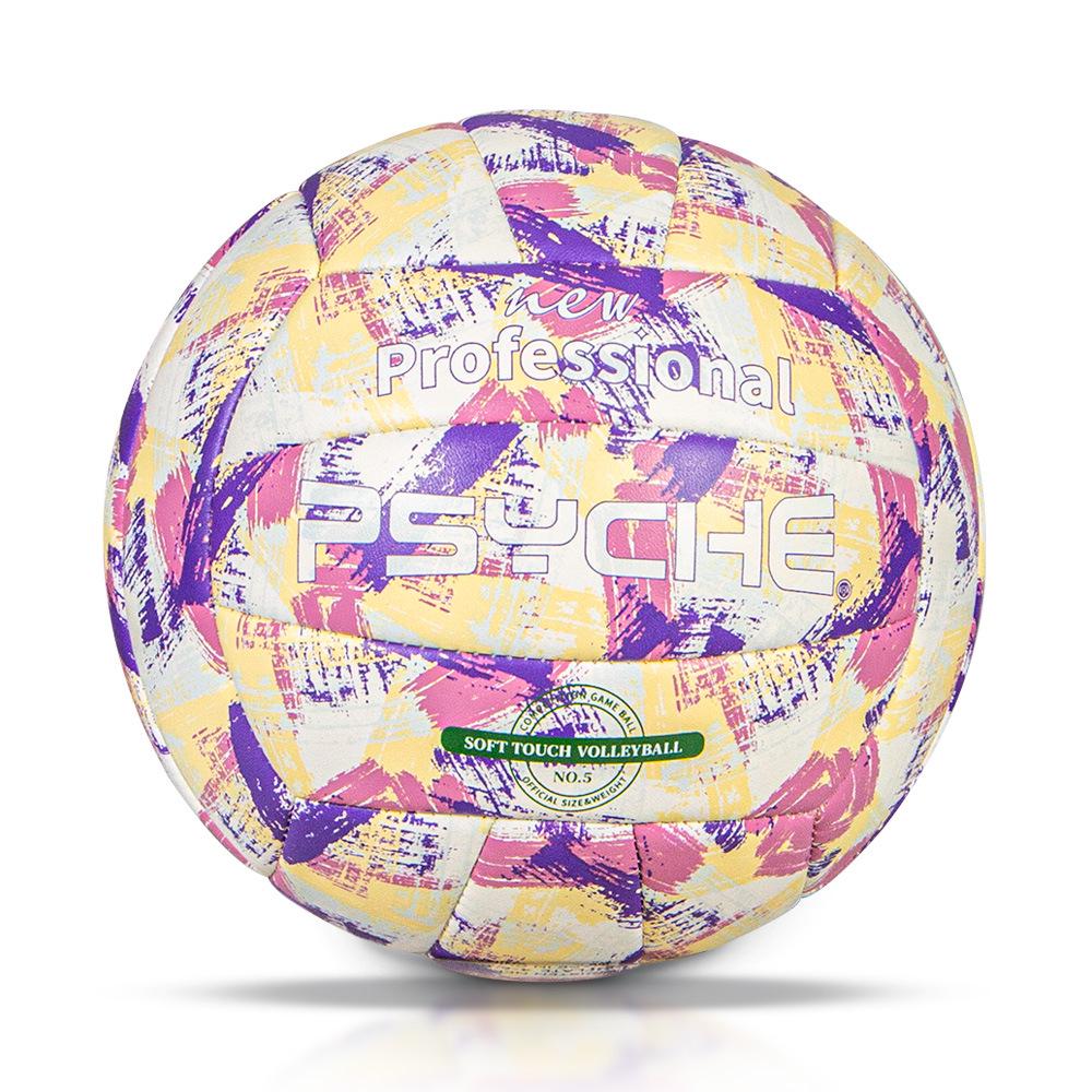 PSYCHE Size 5 PVC Soft Volleyball for Middle School Exam Training