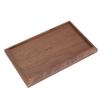 Rectangle Tea Tray Matte Rectangular Plate Simple Style Wooden  Tray  Fruit Storage