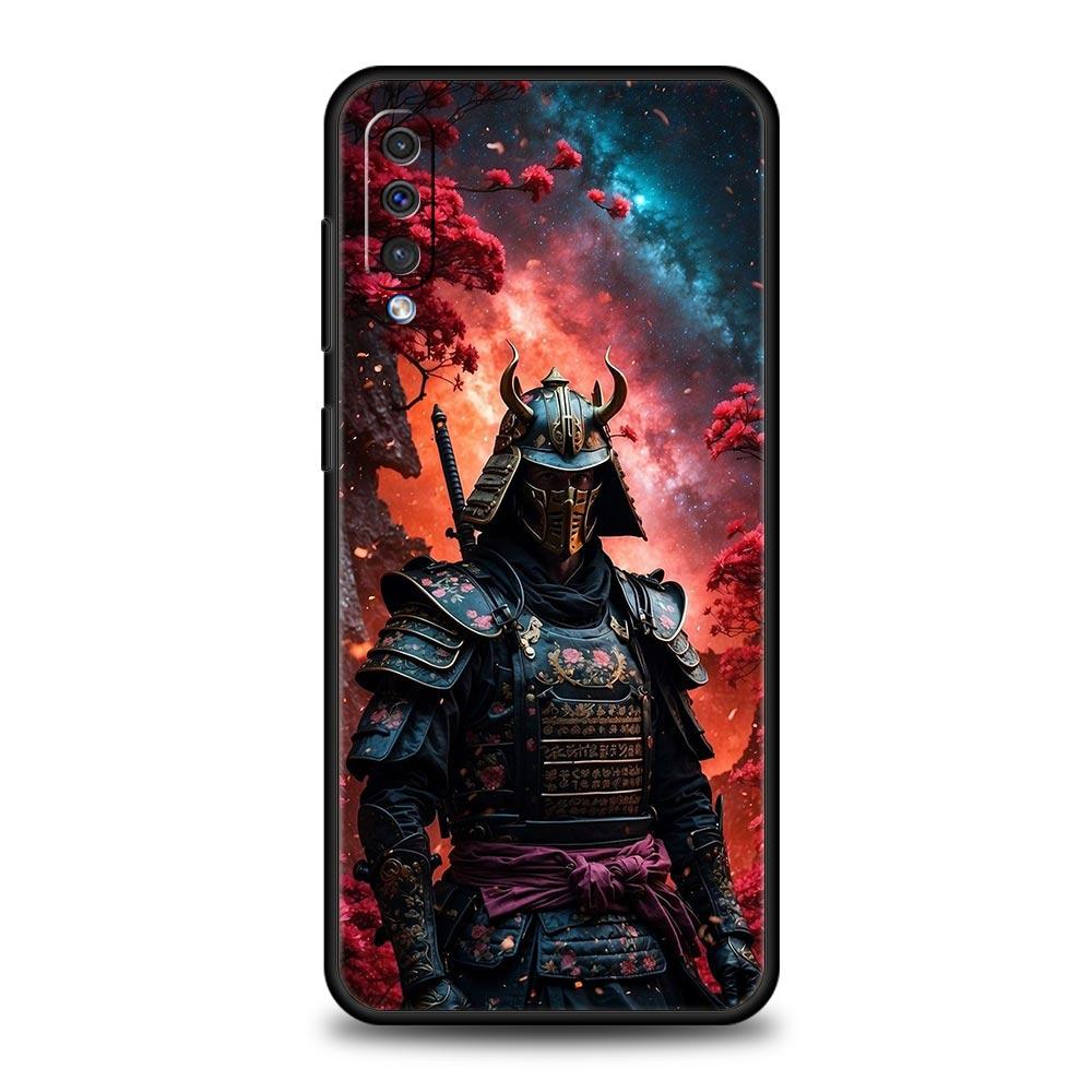 Japanese Samurai Art Phone Case For Samsung A56 A36 A26 A24 A12 A14 A16 A50 A70 A20E A22 A40 A34 A54 A42 A52 5G A04s A06 Cover