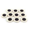 Finishing Use with or Without Polish  10 Pack of 3 inch Wool Buffing Polishing Pad Drill Die Grinder Roll Lock Sanding Disc
