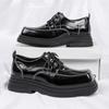 Luxury Brand Man Genuine Leather Casual Tooling Shoes Male Outdoor Antiskid Lace Up Oxfords Shoe British Comfy Thick Bottom Shoe