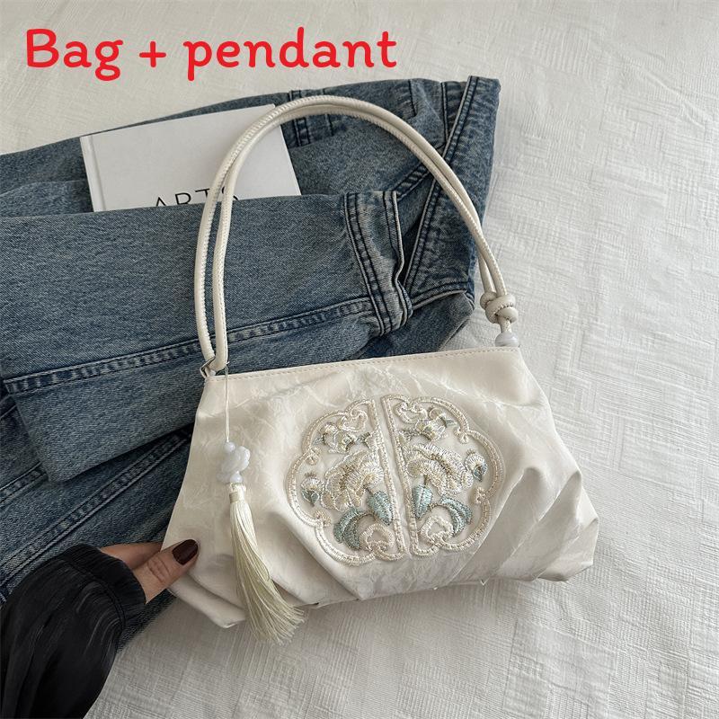 New Chinese Style Crossbody Bag With Soft Pu And Seam Details For Summer Fashion