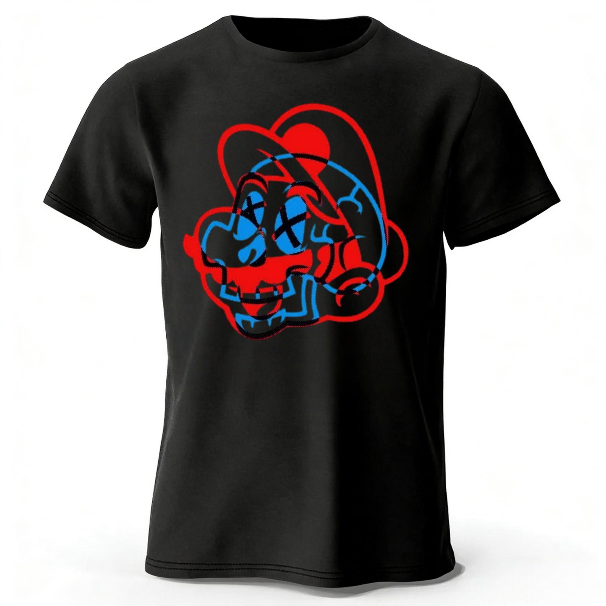 

Summer Men s Fitness Running Sports Cotton T-shirt Women s Soft and Breathable Round Neck Short Sleeve T-shirt M чёрный