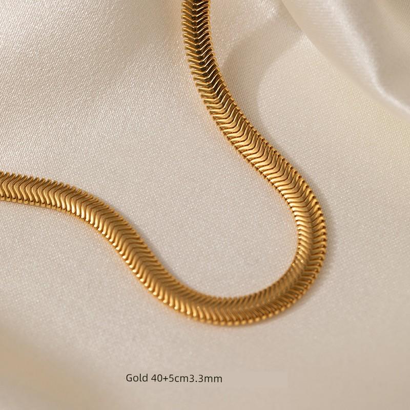Joystone Italy 18K Gold-Plated Elegant Necklace 5cm золотой