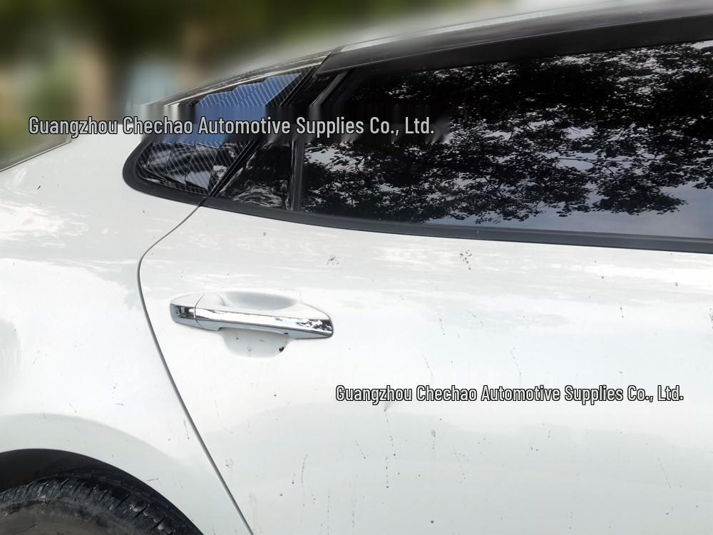 Kia K5 2016-19 Rear Quarter Window Carbon Fiber Louvers - Mustang Style Exterior Upgrade